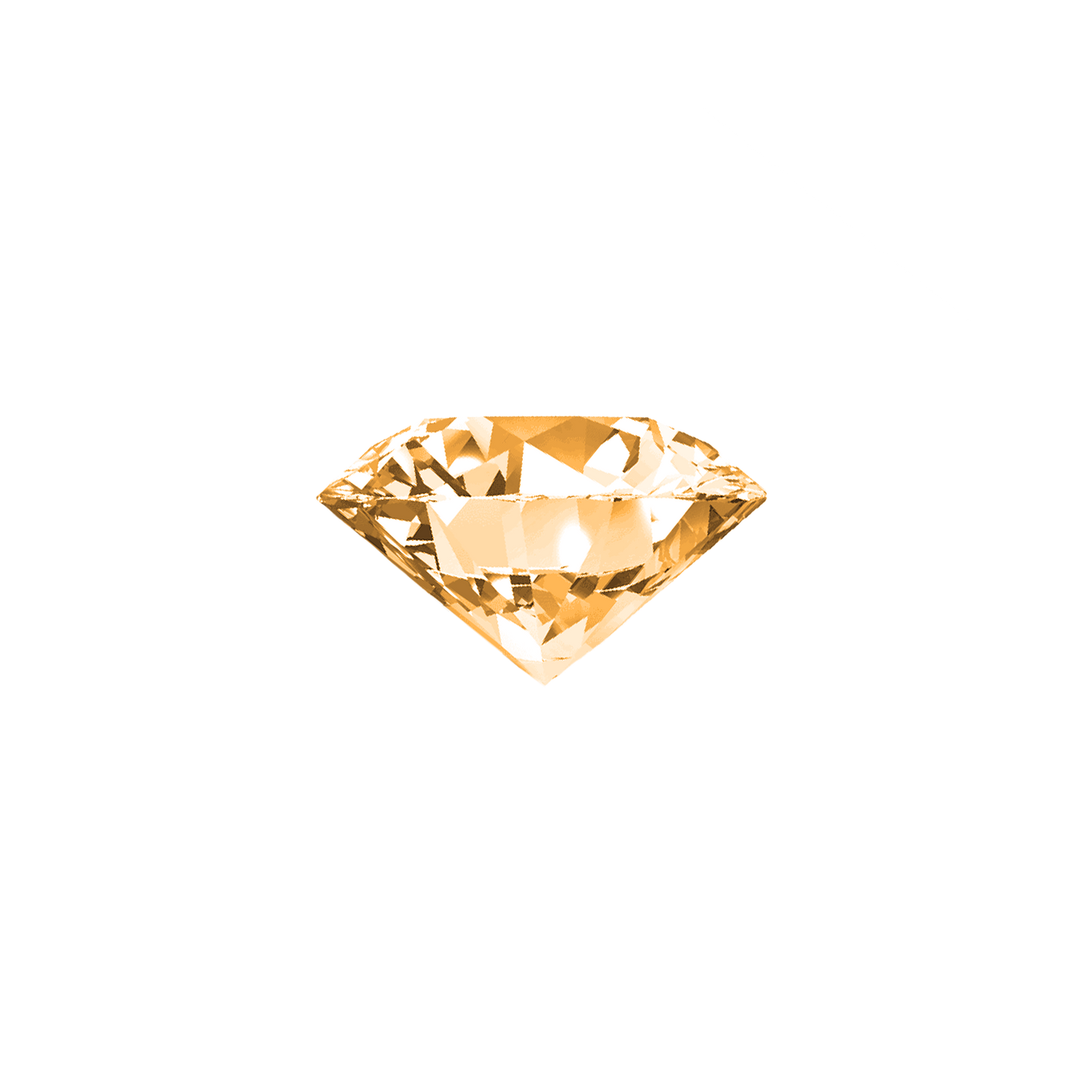 Diamant Orange LGD 0,02Cts - Orange VS VG