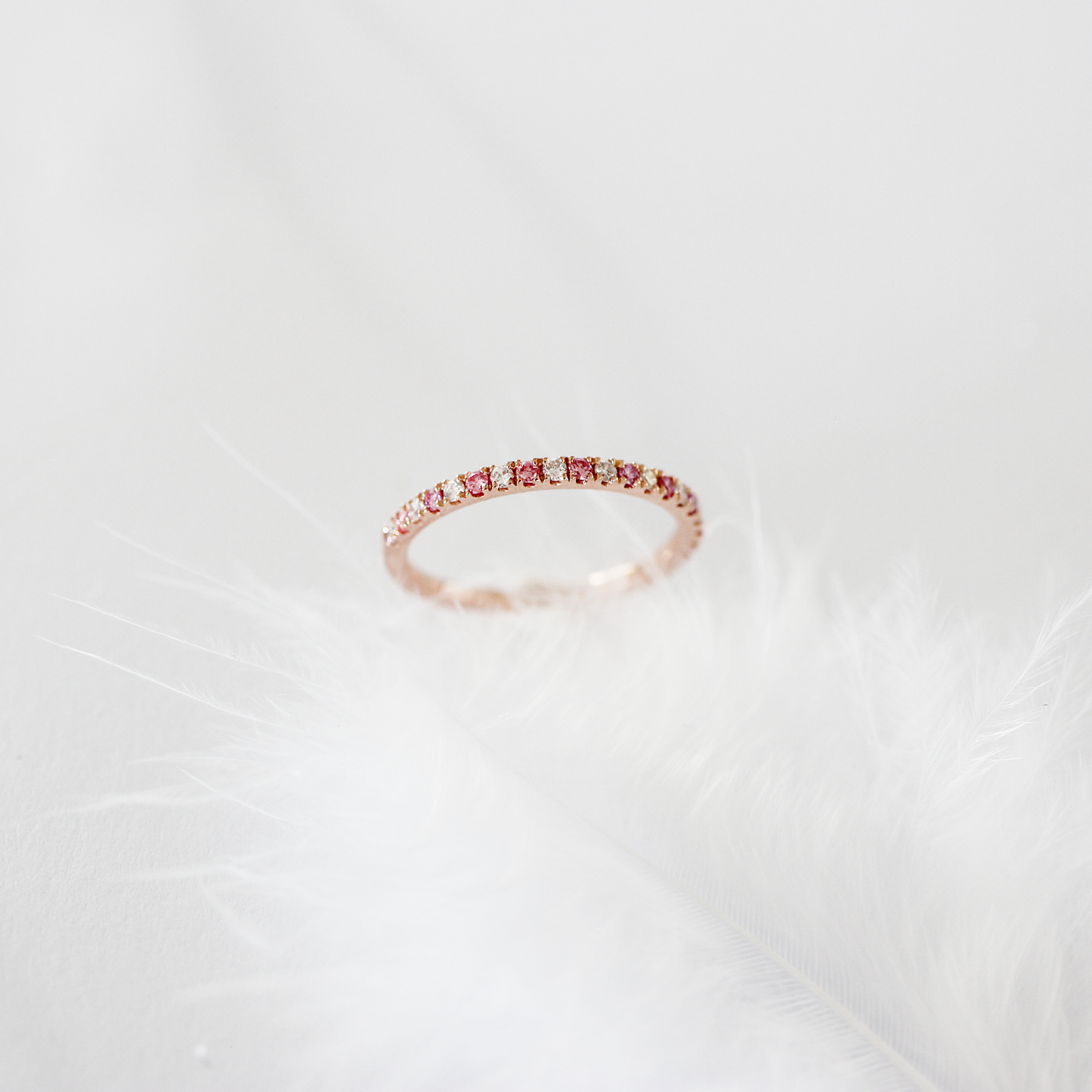Agnès - Bague Multi21 Rose