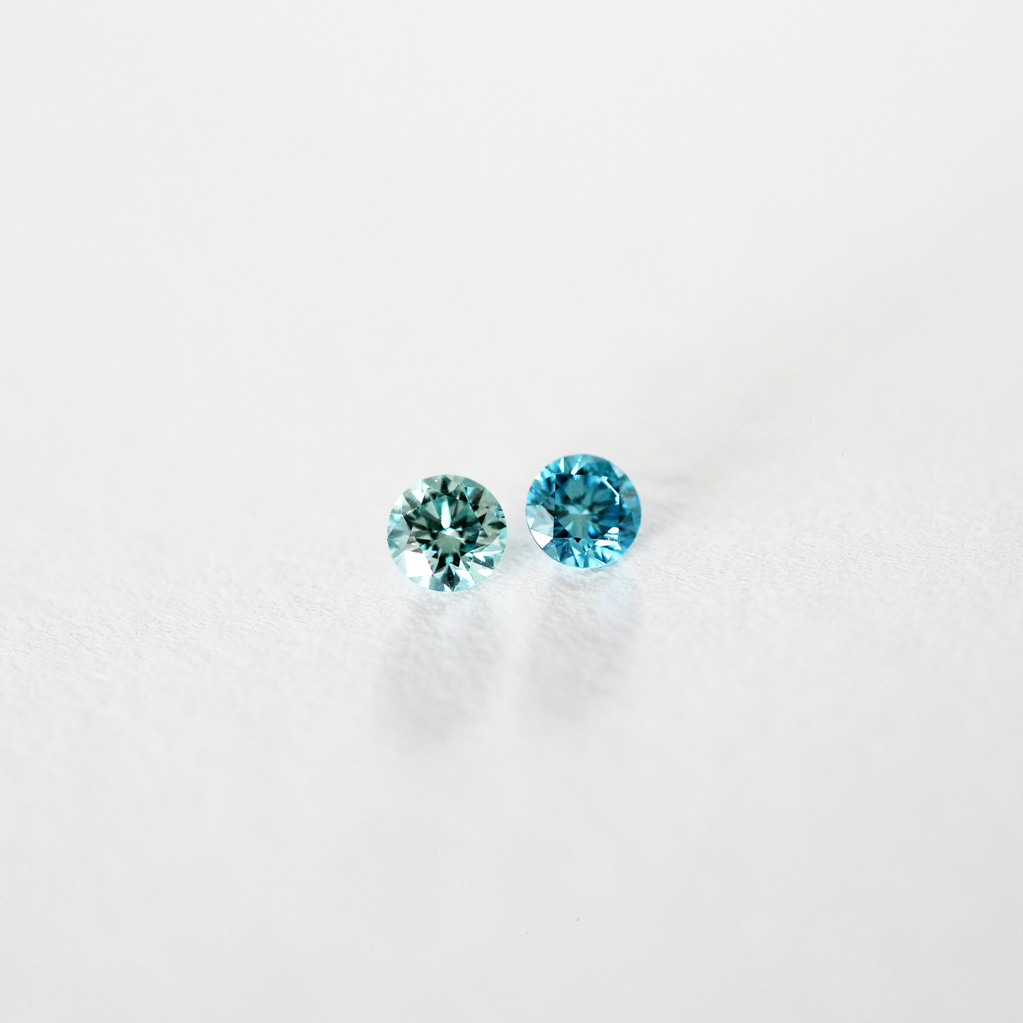 Diamant Bleu Clair LGD 0,24Cts - Bleu Clair VS1 VG/EX