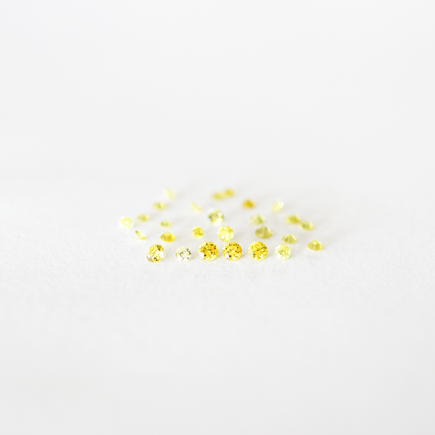 Diamant Jaune LGD 0,02Cts - Jaune VS37 VG/EX