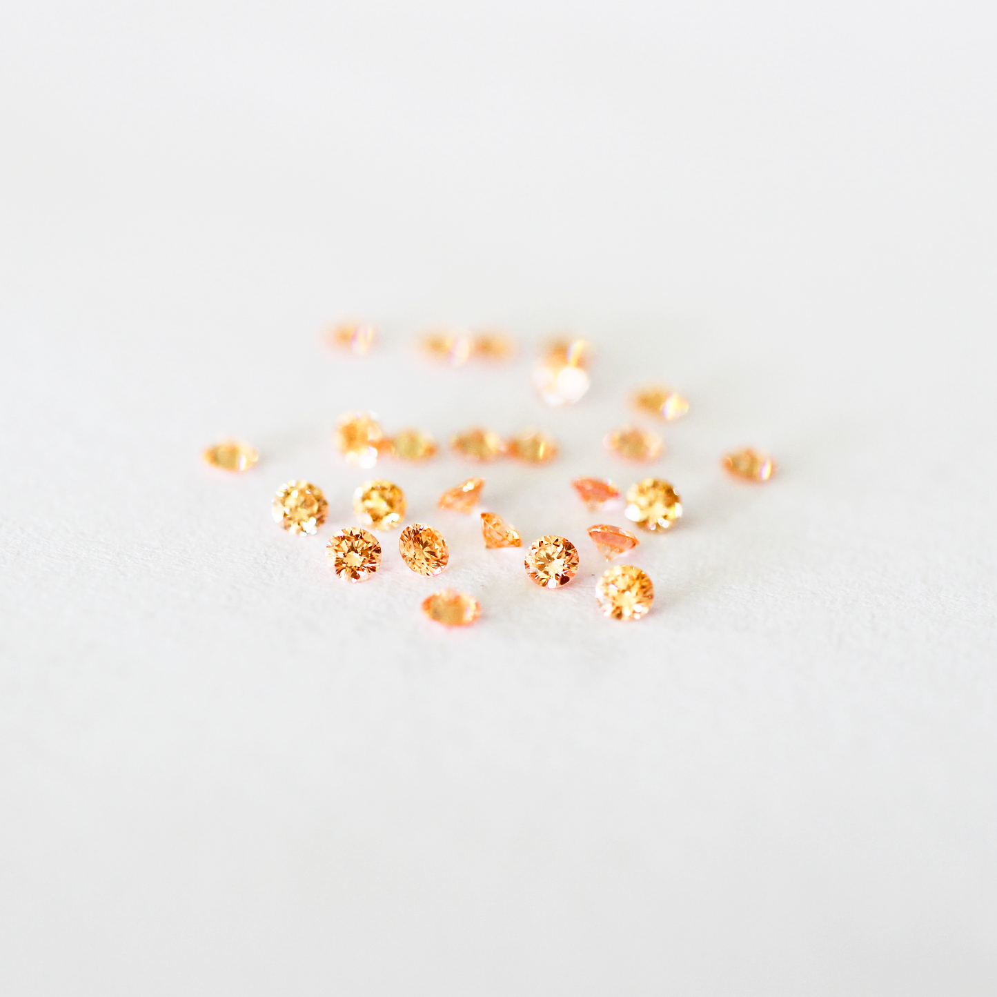 Diamant Orange LGD 0,02Cts - Orange VS VG
