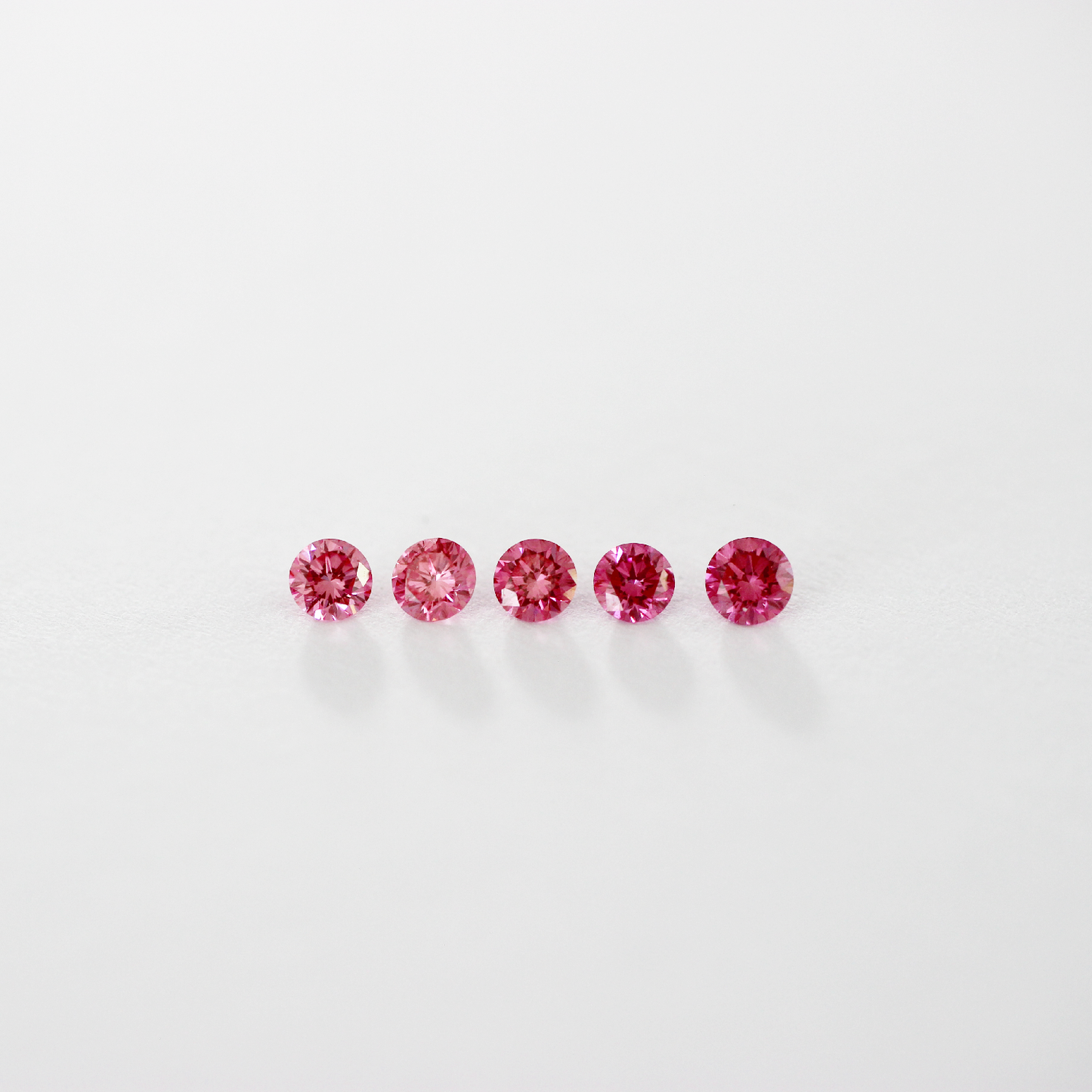 Diamant Rose Foncé LGD 0,14Cts - Rose Foncé VS1 VG/EX