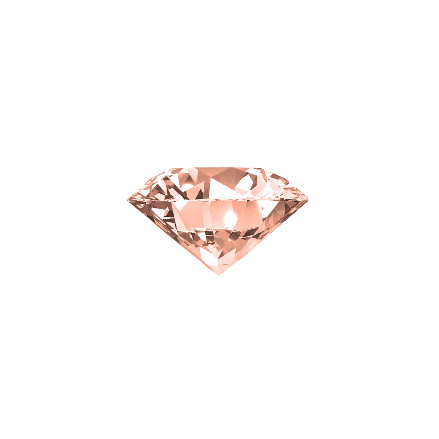 Diamant Rose Clair LGD 0,19Cts - Rose Clair VS1 VG/EX