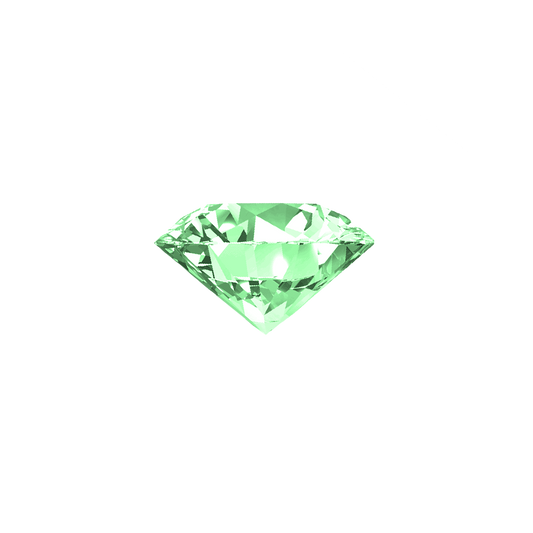Diamant Vert LGD 0,02Cts - Vert VS VG