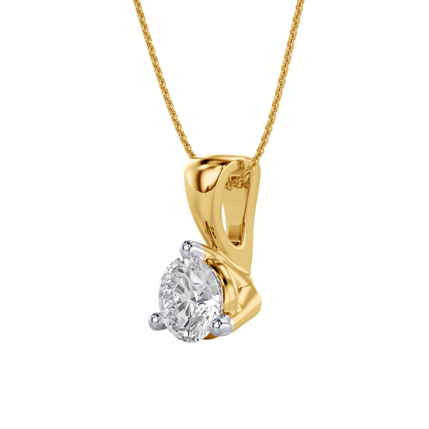 Andrea - Pendentif Or Jaune