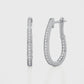 Elizabeth - Boucles d'oreilles Créole Goutte